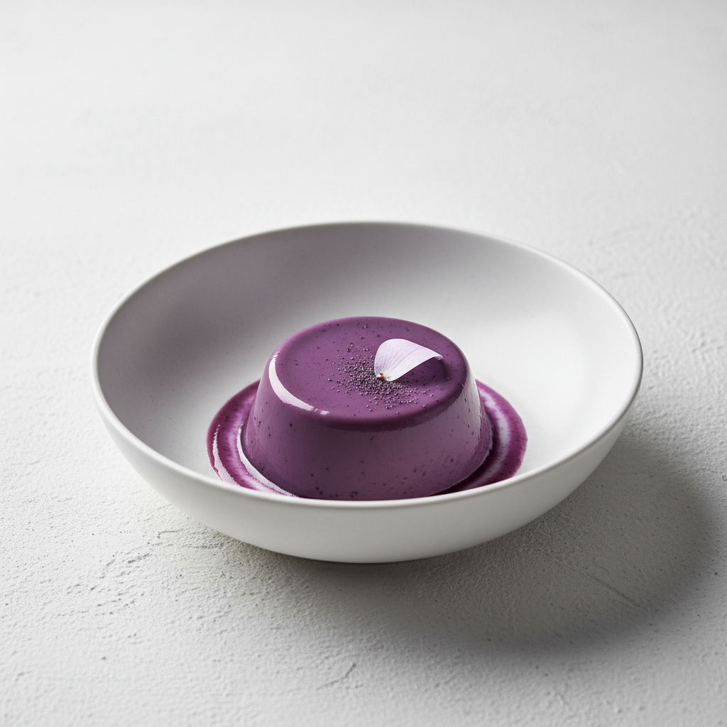 Ube Powder Dessert